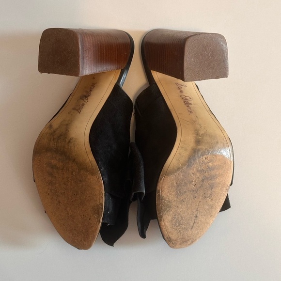 Sam Edelman Yumi Bow Heel Sandals in Black - Picture 7 of 7